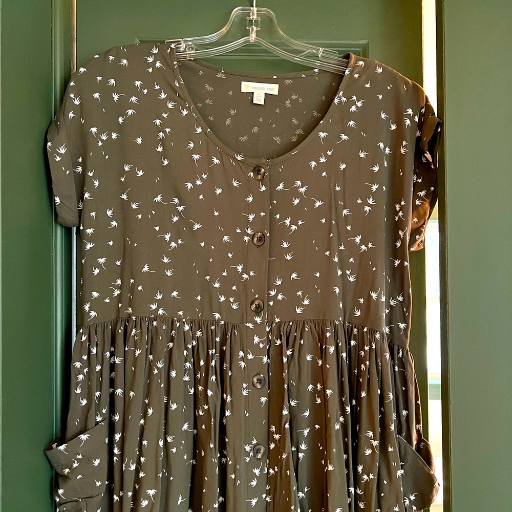 Tucker and Tate girls button front dress